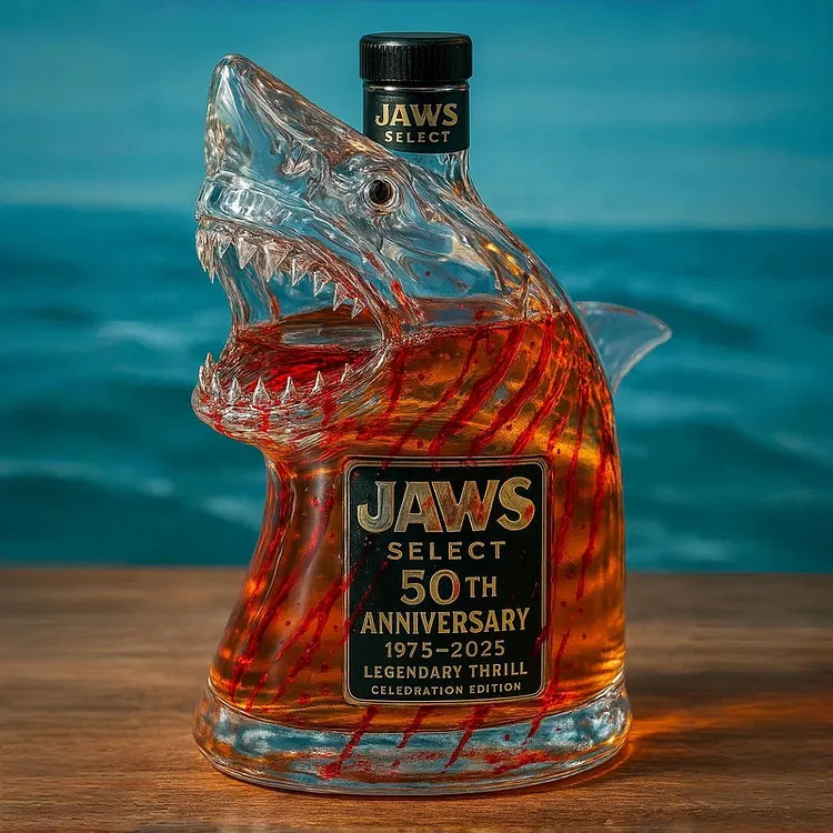 Περιορισμένη έκδοση μπουκαλιού ουίσκι Shark Jaws Anniversary