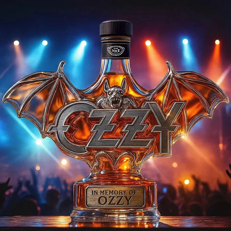 Στη μνήμη του Ozzy Osbourne Μπουκάλι Ουίσκι