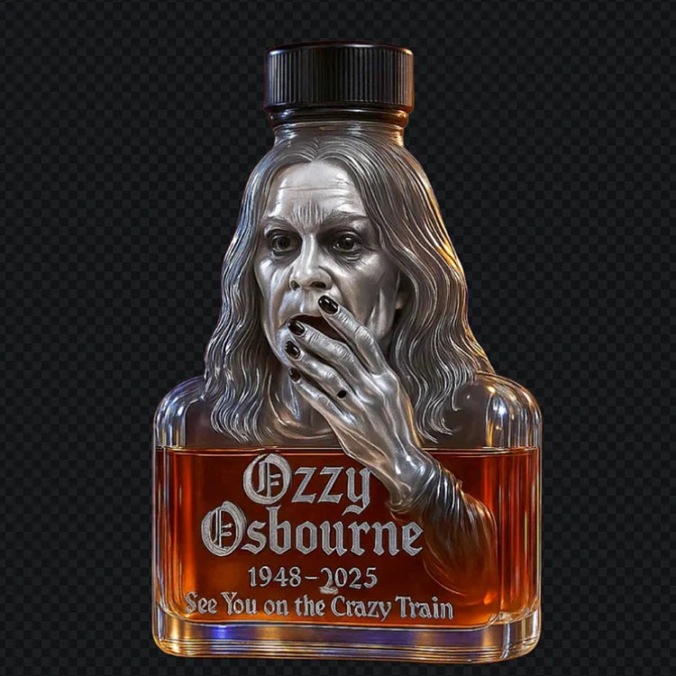Ozzy Θα τα πούμε στο τρελό τρένο της Whisky φιάλης