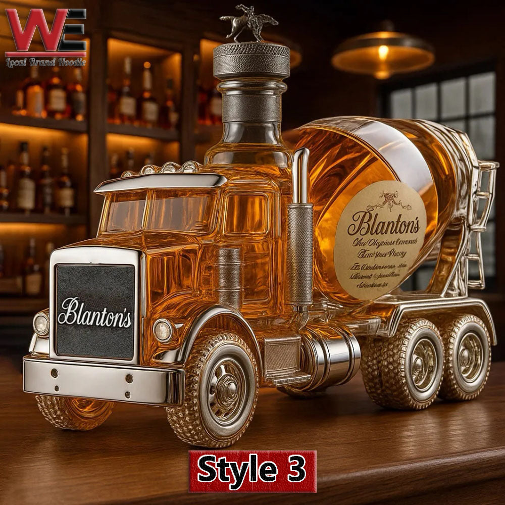 Μπουκάλι Whisky σε σχήμα μπετονιέρας