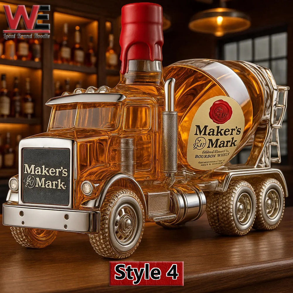 Μπουκάλι Whisky σε σχήμα μπετονιέρας