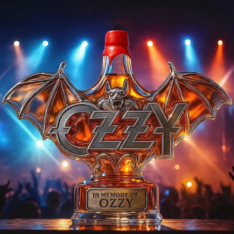 Στη μνήμη του Ozzy Osbourne Μπουκάλι Ουίσκι
