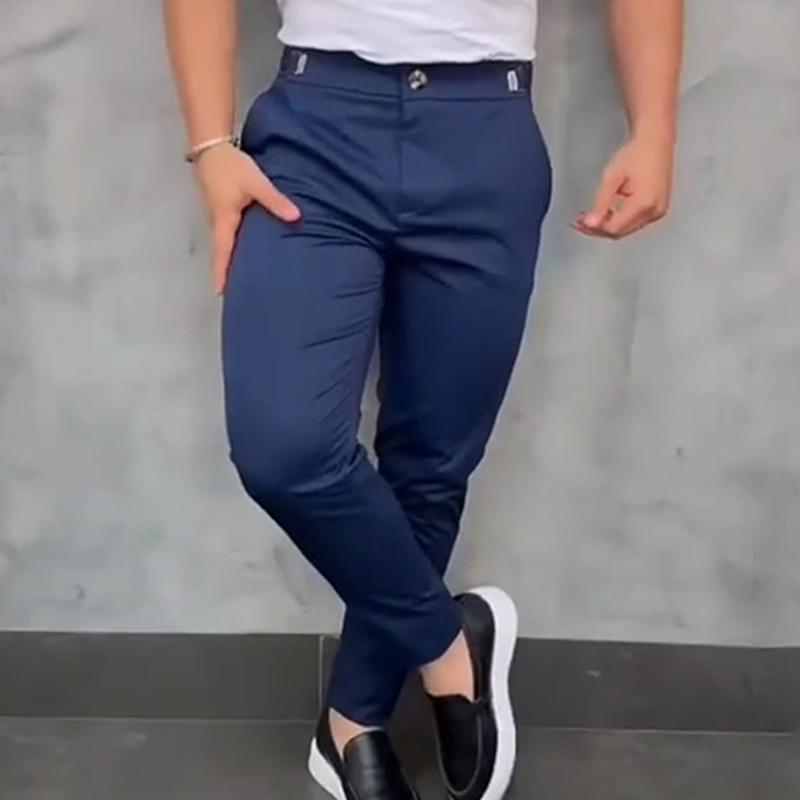 Massimo - Ανδρικό Slim Fit Stretch Παντελόνι